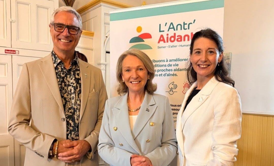 Dans l’ordre habituel : Luc Martel, Sonia Bélanger et Julie Gravel.